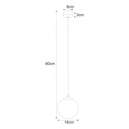 Lampa wisząca K-5311 z serii ELMO Kaja Lighting