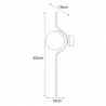 Kinkiet K-5336 z serii VELA Kaja Lighting