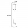 Lampa ogrodowa stojąca K-8222 z serii MIAMI Kaja Lighting