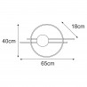 Kinkiet K-5346 z serii CORSA Kaja Lighting