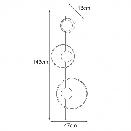 Kinkiet K-5348 z serii CORSA Kaja Lighting