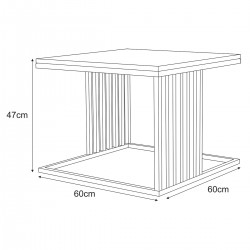 Meble dekoracyjne KS-31 STOLIK z serii KAJA HOME Kaja Lighting