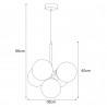 Lampa wisząca K-5368 z serii PIRO Kaja Lighting