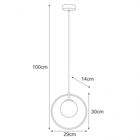 Lampa wisząca K-3835 z serii NEO Kaja Lighting