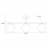 Lampa sufitowa K-5164 z serii DELTA Kaja Lighting