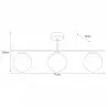 Lampa sufitowa K-5169 z serii GAMMA Kaja Lighting