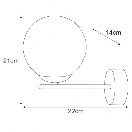 Kinkiet K-5307 z serii GAMMA Kaja Lighting