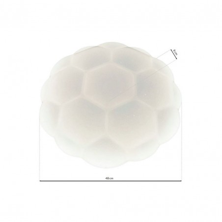 ML6173 Plafon CLOUD 40W LED Ø480 mm Milagro