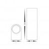 EKO8302 Kinkiet Ogrodowy Ovalis 1xGU10 IP44 Eko-Light