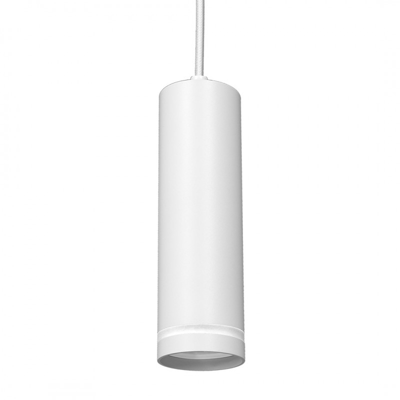 ML7672 Pipe Ring Track Pendant Light White 1xGU10 Milagro