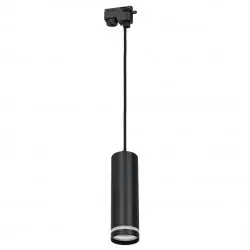 ML7673 Pipe Ring Track Pendant Light Black 1xGU10 Milagro