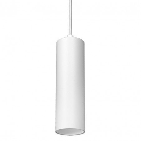 ML7680 Pipe Track Pendant Light White 1xGU10 Milagro
