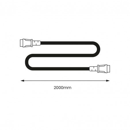 EKO9766 Kabel przedłużający do Fokus 100W - 2m Eko-Light