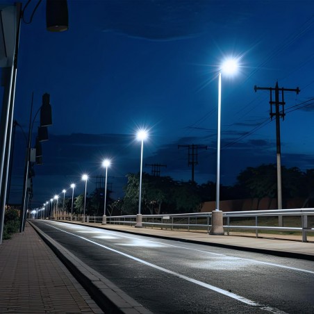 EKO0546 Latarnia Solarna Kers 200W 1200lm 6500K Eko-Light