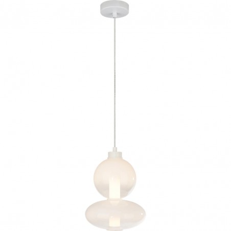 ML0862 Lampa wisząca DAPHNE WHITE 12W Milagro