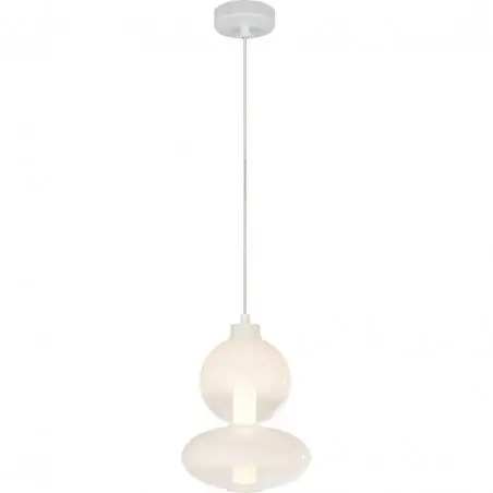 ML0862 Lampa wisząca DAPHNE WHITE 12W Milagro