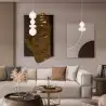 ML0863 Lampa wisząca DAPHNE WHITE 36W Milagro