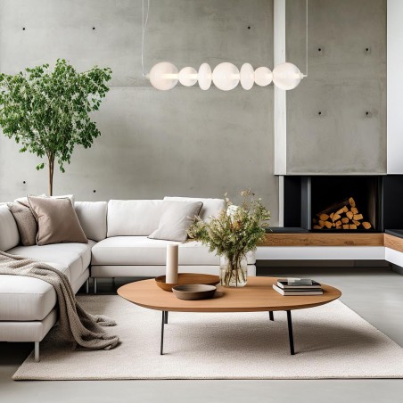 ML0864 Lampa wisząca DAPHNE WHITE 40W Milagro