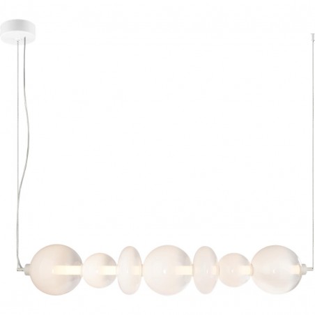 ML0864 Lampa wisząca DAPHNE WHITE 40W Milagro