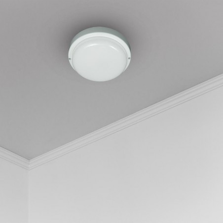EK1078 Oprawa Kanałowa Davo Okrąg 8W 4000K IP64 Biały Eko-Light