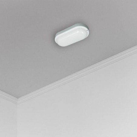 EK1079 Oprawa Kanałowa Davo Owal 8W 4000K IP64 Biały Eko-Light