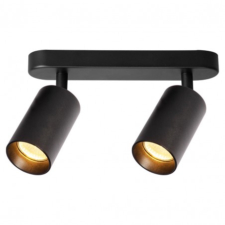 ML1159 Oprawa Pipe Spot Czarny 2xGU10 Milagro