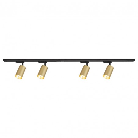 ML1167 Zestaw Pipe Track Złoty 4xGU10 1,5m Milagro