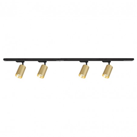ML1167 Zestaw Pipe Track Złoty 4xGU10 1,5m Milagro
