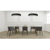 Reus LED lampa wisząca czarna LP-8069/1P LED BK