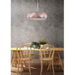 Lampa wisząca REUS złota LP-8069/1P GD