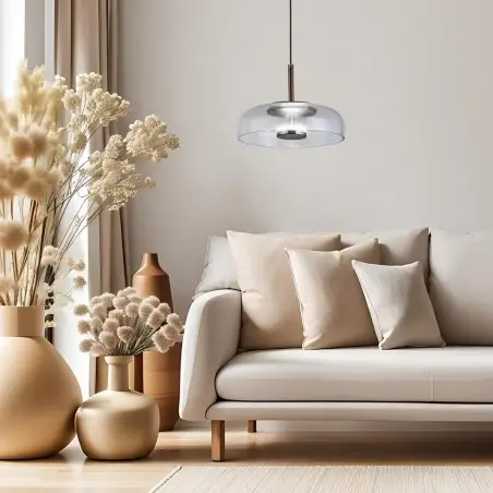 ML1044 Lampa wisząca VETRO CLEAR 6W Milagro