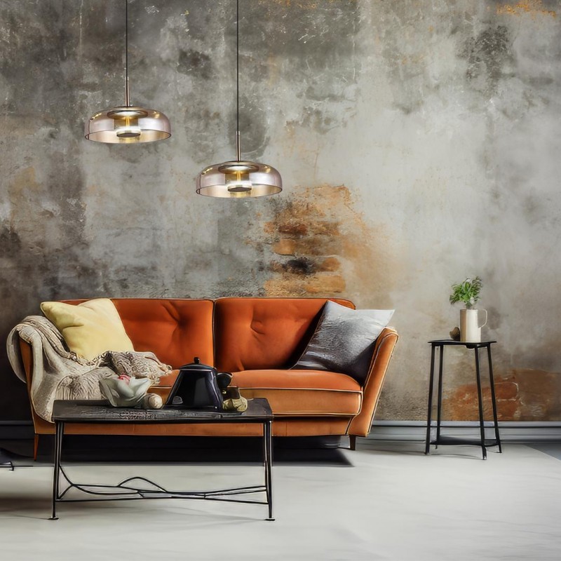 ML1045 Lampa wisząca VETRO AMBER 6W Milagro