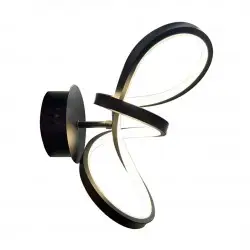 ML1052 Kinkiet TESORO BLACK 15W LED Milagro