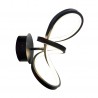 ML1052 Kinkiet TESORO BLACK 15W LED Milagro