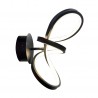 ML1052 Kinkiet TESORO BLACK 15W LED Milagro