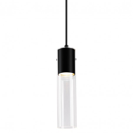 ML1088 Lampa Wisząca Ricky Czarny 1xGU10 Milagro