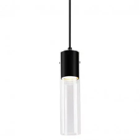 ML1088 Lampa Wisząca Ricky Czarny 1xGU10 Milagro