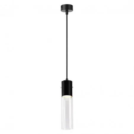ML1088 Lampa Wisząca Ricky Czarny 1xGU10 Milagro