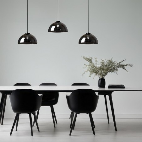 MLP1063 Lampa wisząca GAMMA BLACK 1xE27 Milagro