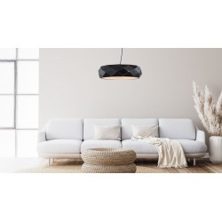 Reus lampa wisząca czarna LP-8069/1P BK