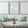 MLP1028 Lampa wisząca BOULE Mint 1xG9 Milagro