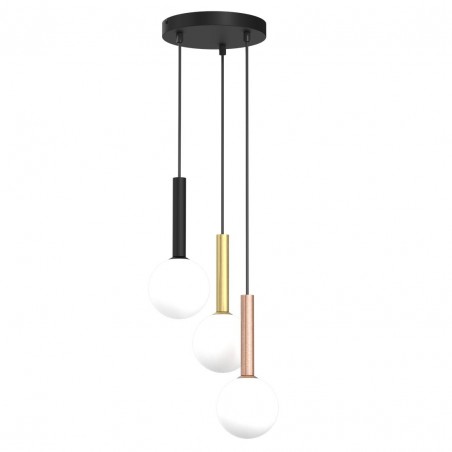 MLP0969 Lampa wisząca PLAY BLACK 3xG9 Milagro