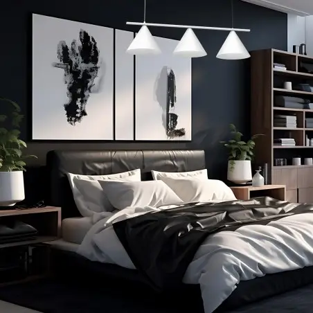 MLP0939 Lampa wisząca CAPITAL BIAŁY 3XGX52 Milagro