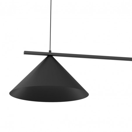 MLP0942 Lampa wisząca CAPITAL CZARNY 2XGX53 Milagro