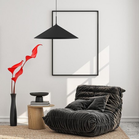 MLP0946 Lampa wisząca CAPITAL CZARNY 1XGX53 Milagro