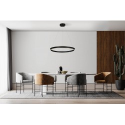 Midway lampa wisząca mała czarna Triangle LP-033/1P S  BK Triangle