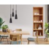 Solin 3 lampa wisząca czarna LP-181/3P BK