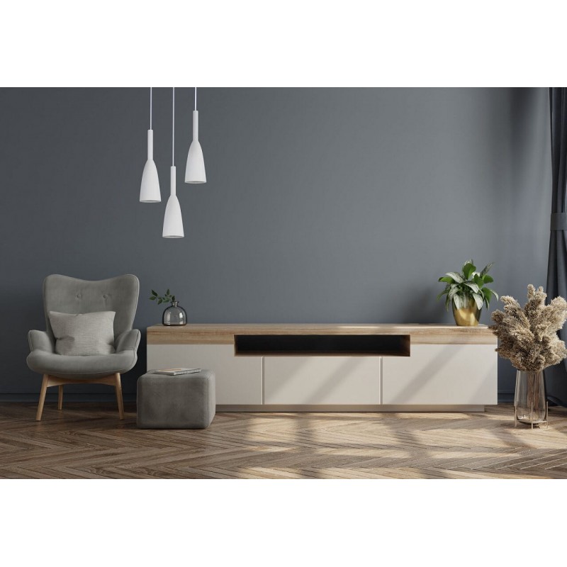 Solin 3 lampa wisząca biała LP-181/3P WH