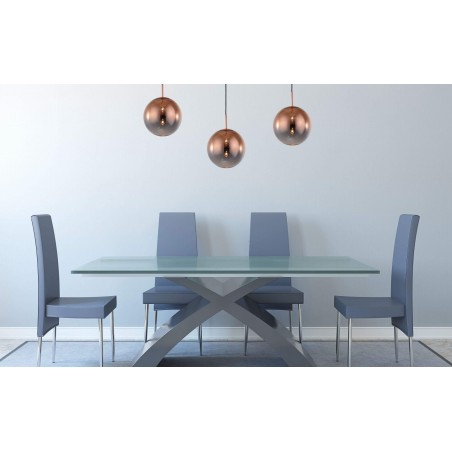 Palla lampa wisząca miedziana LP-2844/1P MI