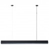 LP-1201/1P L BK Smart Mira lampa wisząca L czarna Smart Light Prestige